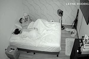 caught stepmom sucking stepson's cock like a real whore on camera!