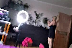 my slut wife pisses chats then gets fucked hard by neighbor