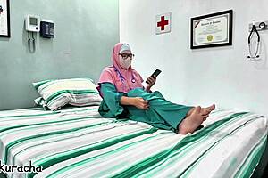 doctor fingers hairy pussy boyfriend call break