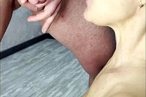 i give stepson best bj swallow his huge load yum