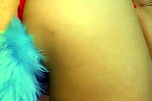 sexy latina milf dances in thong anal plug masturbates vibrator