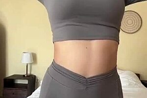 oh man... stepmom's huge tits n that big black dildo!