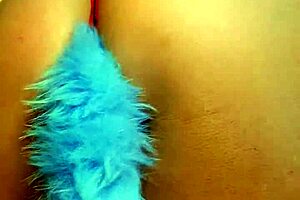 sexy latina milf dances in thong anal plug masturbates vibrator
