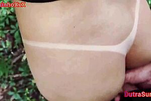 you love fucking this perfect blonde teen ass outdoors?