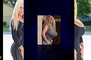 fat bbw milfs tease downblouse huge boobs