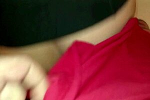 boyfriend lifts juicy latina skirt to slam wet pussy in crossdress fun?