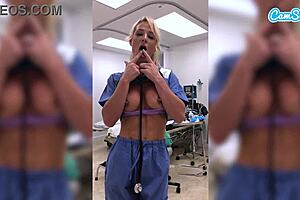 Fit Nurse MILF Caught Masturbating, Fired But Still Cums Hard!