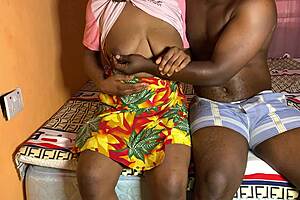 african teen maid nervously takes boss cock