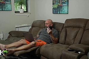 Halloween ghostface surprises with deepthroat milf fuck scene 2