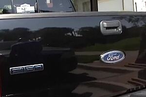 Busty tanned milf Demi Delia rides repairman's monster cock to orgasm facial