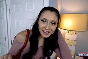 Raven Lane's Petite Ass: Handjob, Rimjob, Intense Toy Play