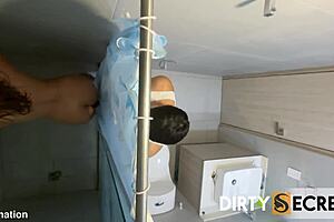 stepmom sneaks me bathroom bj after dad fight 😈💦 part 1