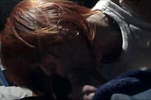 damn that risky public bus blowjob had me cumming quick