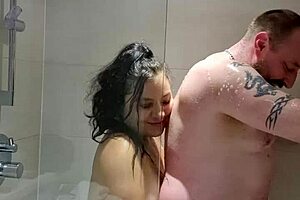 peeing in the shower with christina santes