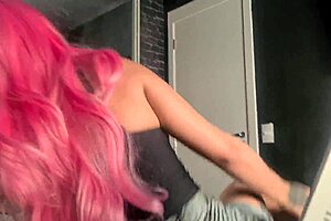 i pounded stepmom's friend's tight ass doggystyle then creampied her deep inside