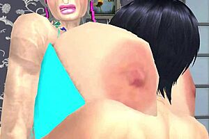 ever seen a mature busty groupie titty fuck cowgirl like this? 🔥🍈😈 sims 4