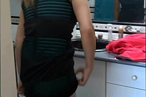 flashing big tits while guys jerk huge cocks watching me