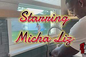 Hotwife Micha Liz Stretched Wide All House While Hubby Works