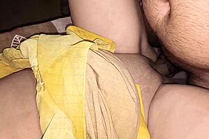 wanna watch her tight shaved pussy get closeup creampied after rough fucking?
