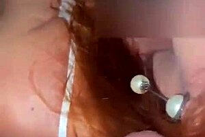 i love squatting sucking another huge cock while redhead hotwife cuckold husband watches