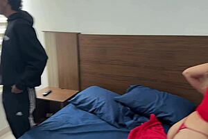what happens when stepmom shares hotel room with horny stepson all night