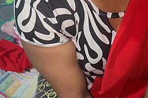 Step Cousin Fuck Turns Skirt Lift into Wild Creampie Romp