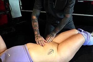 the paramedic's soft hands stroke hard cock before she fucks me wildly