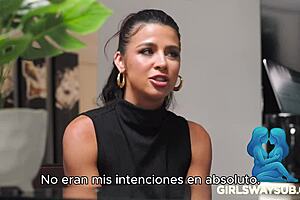 damn that unexpected latina milf candidate squirts hidden cam lesbian natural tits action 😏