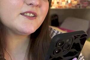 she pegs me deep begs cum on her cock during cunnilingus!