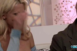 blonde tanya james teases photographer with pussy ride and suck