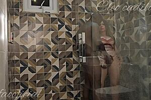 Latina Cleo Cadillac Sensual BBC Shower Fuck?