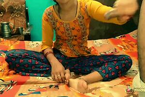 HOT INDIAN DESI VILLAGE BHABHI FULL ROMANCE FUCKING HARD WITH DEVAR!