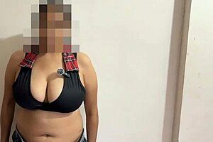 desi bhabhi begs devar's big dick deep in her tight village pussy
