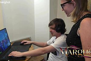 taboo stepmom sucks stepson off then takes ass destruction on fortnite break