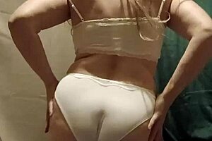 sexy french maid slave masturbates in lingerie pov humiliation