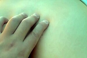 real couple camps out anal doggystyle in tent flashing wet pussy creampie nature