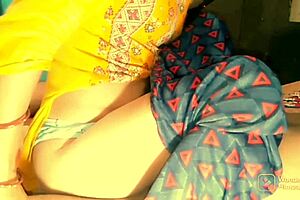 HOT INDIAN DESI VILLAGE BHABHI FULL ROMANCE FUCKING HARD WITH DEVAR!