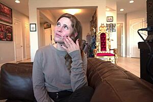 Bro's wife scarlett desperate for cash gushes hard in part 1?