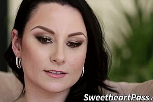 experienced milf dana fingers and rims veruca's tight holes outdoors