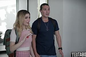 mature nudist couple invites stepson stepdaughter for beach foursome fun