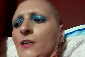 German Milf Sandra Deepthroat Facefucked On Sofa