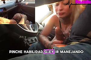 Nidia Yoshira Blows Tony Mendoza In Car Luis Garay