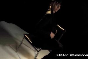 hey julia ann, busty cougar smokin cigar while suckin deepthroatin ridin hard cock