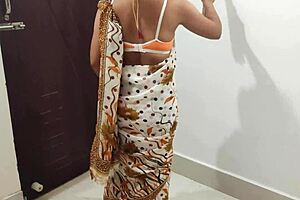 Young Indian Maid Bent Over Doggystyle, Owner Pounds Hairy Pussy During Hot Work Hours