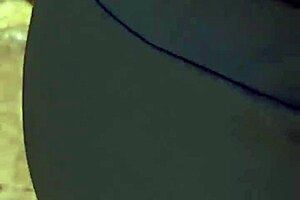 Look at my huge tits bouncing see through in park for monster bbc craving!