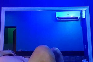 pounding girlfriend doggy style in village lodging her fat latina ass shakes wildly on bed