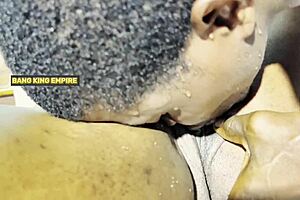 Mature bbc milf slurps cock deep throat then takes two massive cumshots in mouth