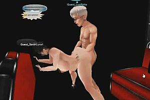 pregnant imvu slut, take playboy monster cock deep!