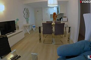 i wake up horny for my beautiful big ass latina stepmom's morning deepthroat creampie