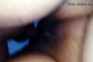 mature bbw wife squirts hard riding cucumber in tight pussy massage